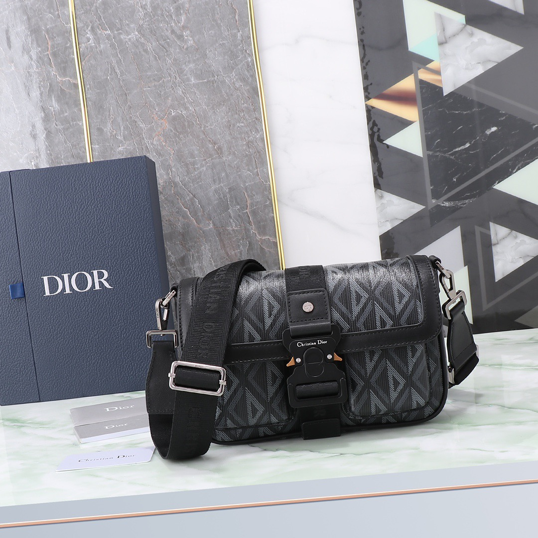 Dior Hit The Road Men Shoulder Bags Size 27*17*9cm