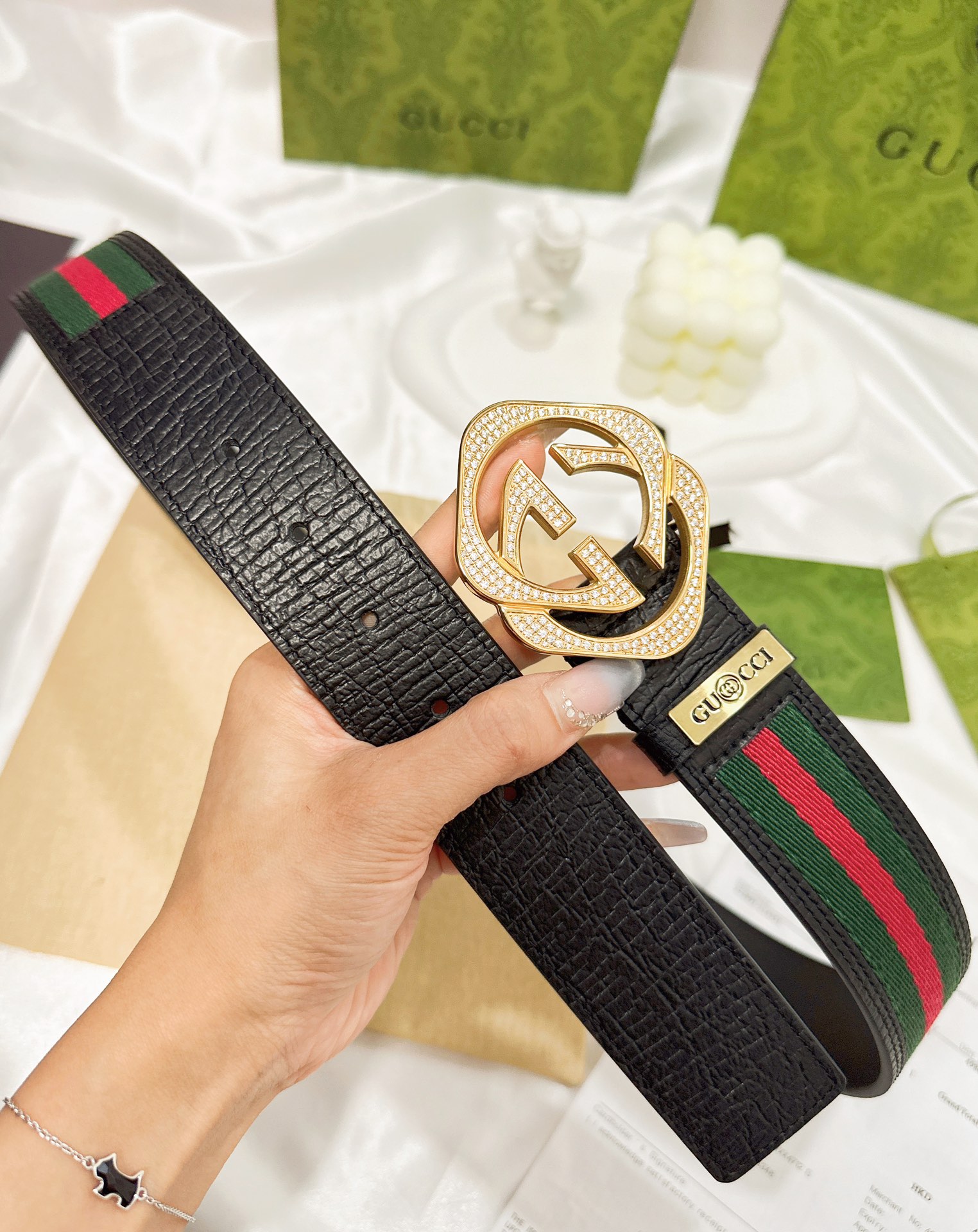 Gucci Men Belt Width 3.8cm