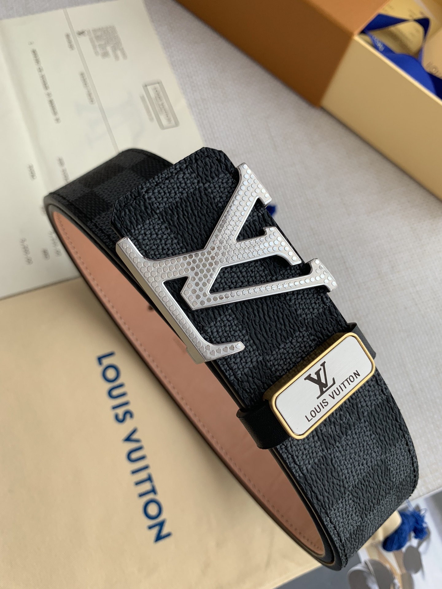 Louis Vuitton Men Belt Width 3.8cm