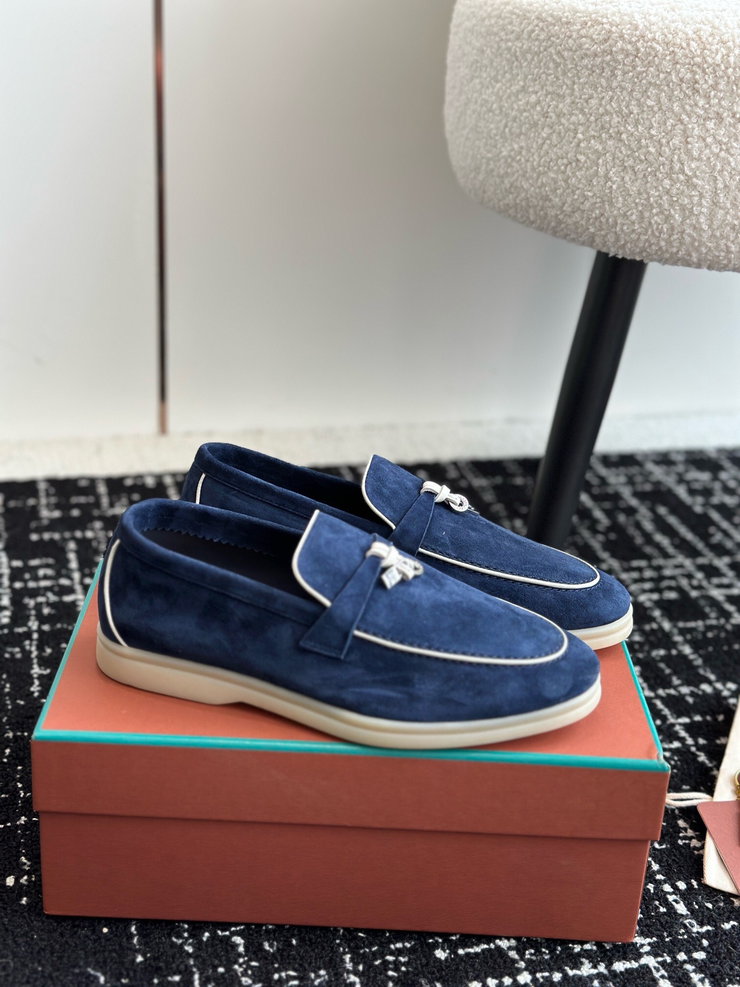 Loro Piana Unisex Loafers Size 36-45