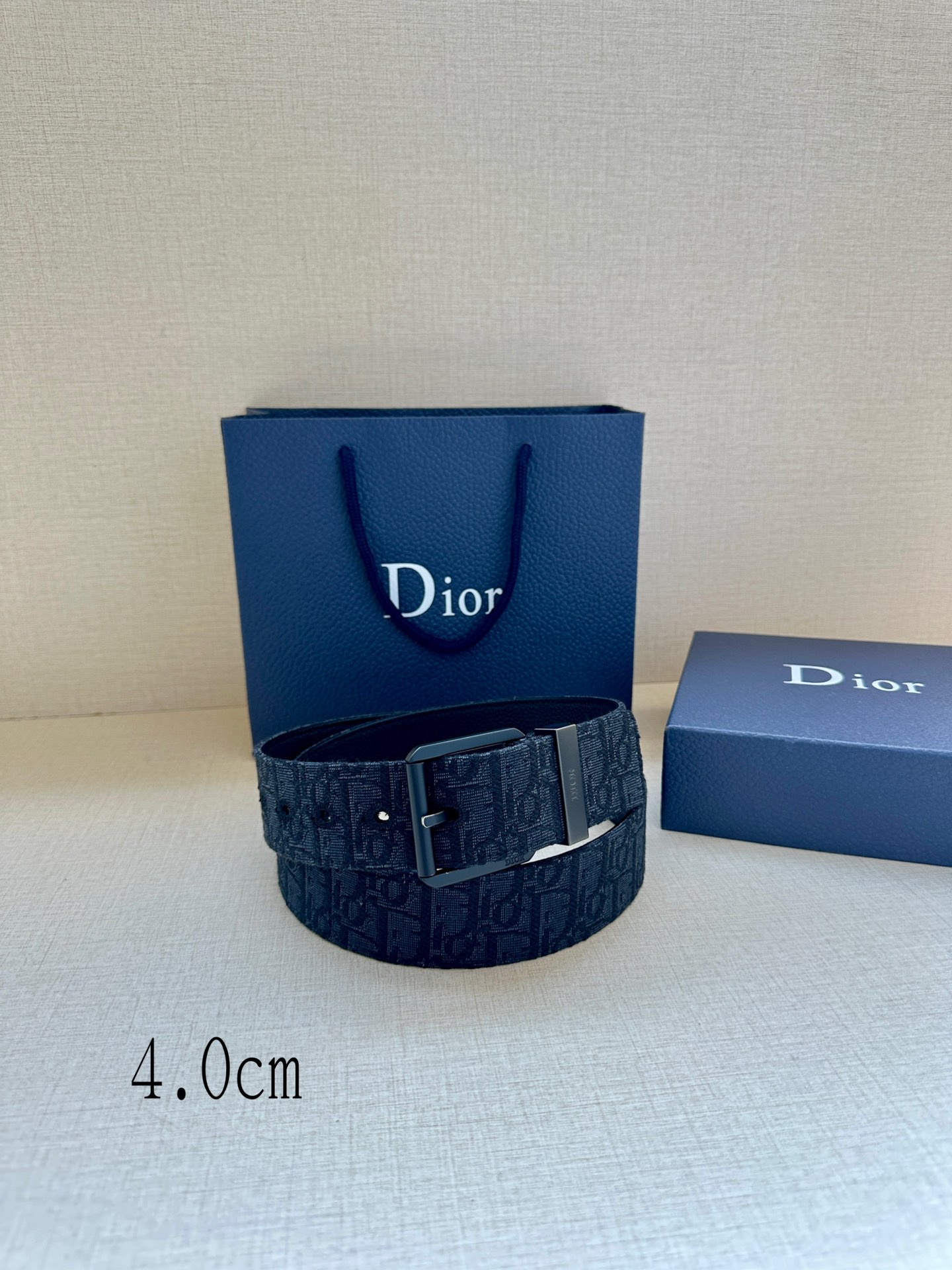 Dior Men Belt Width 4cm