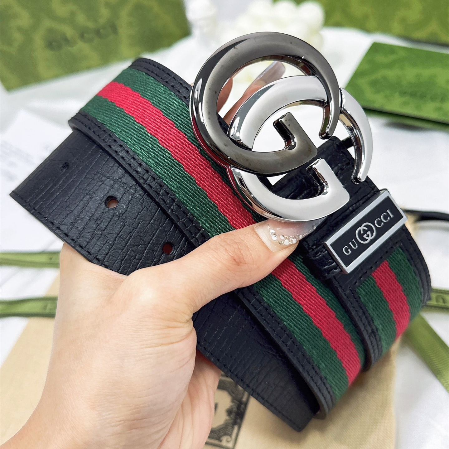 Gucci Men Belt Width 3.8cm