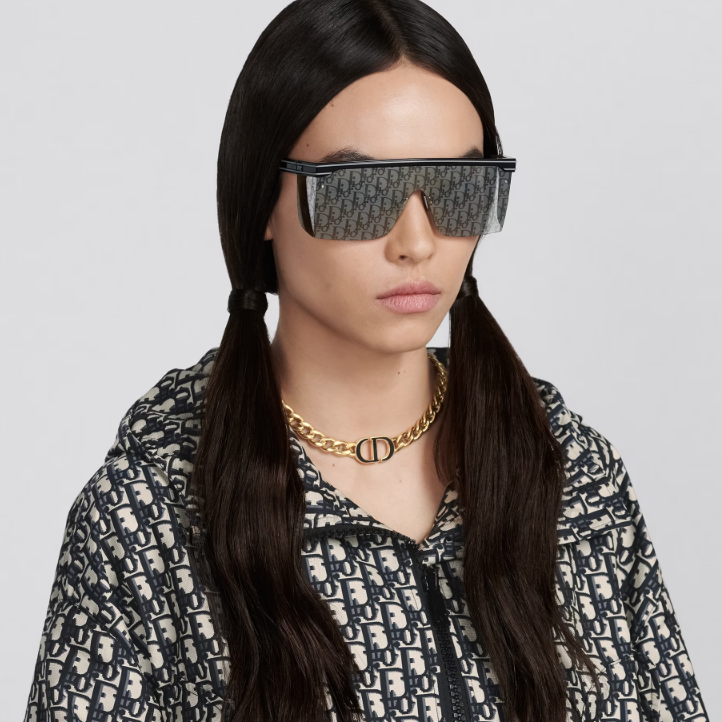 Dior DIORCLUB M1U Oblique Mask Sunglasses 9-Color