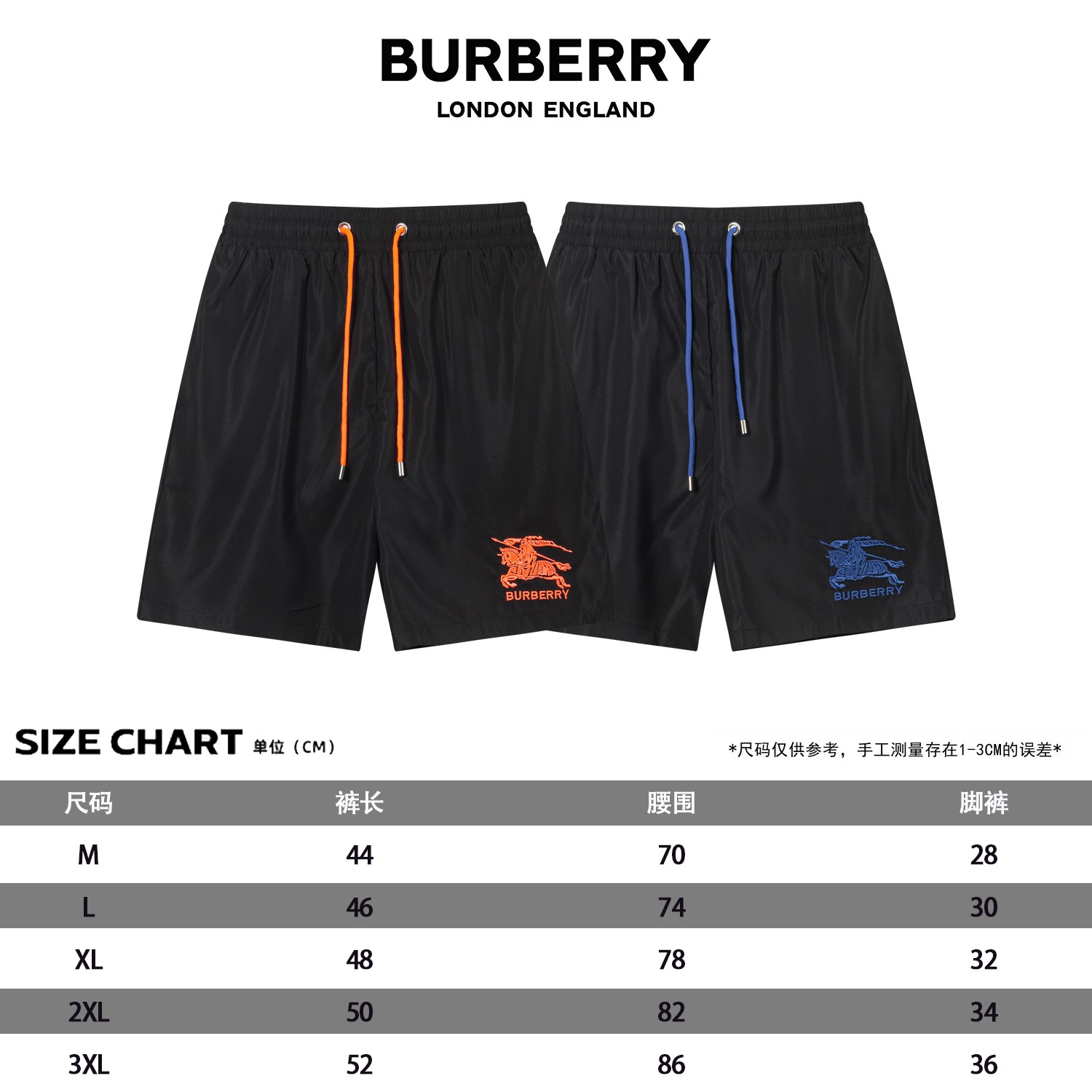 Burberry Beach Pants Size M-XXXL