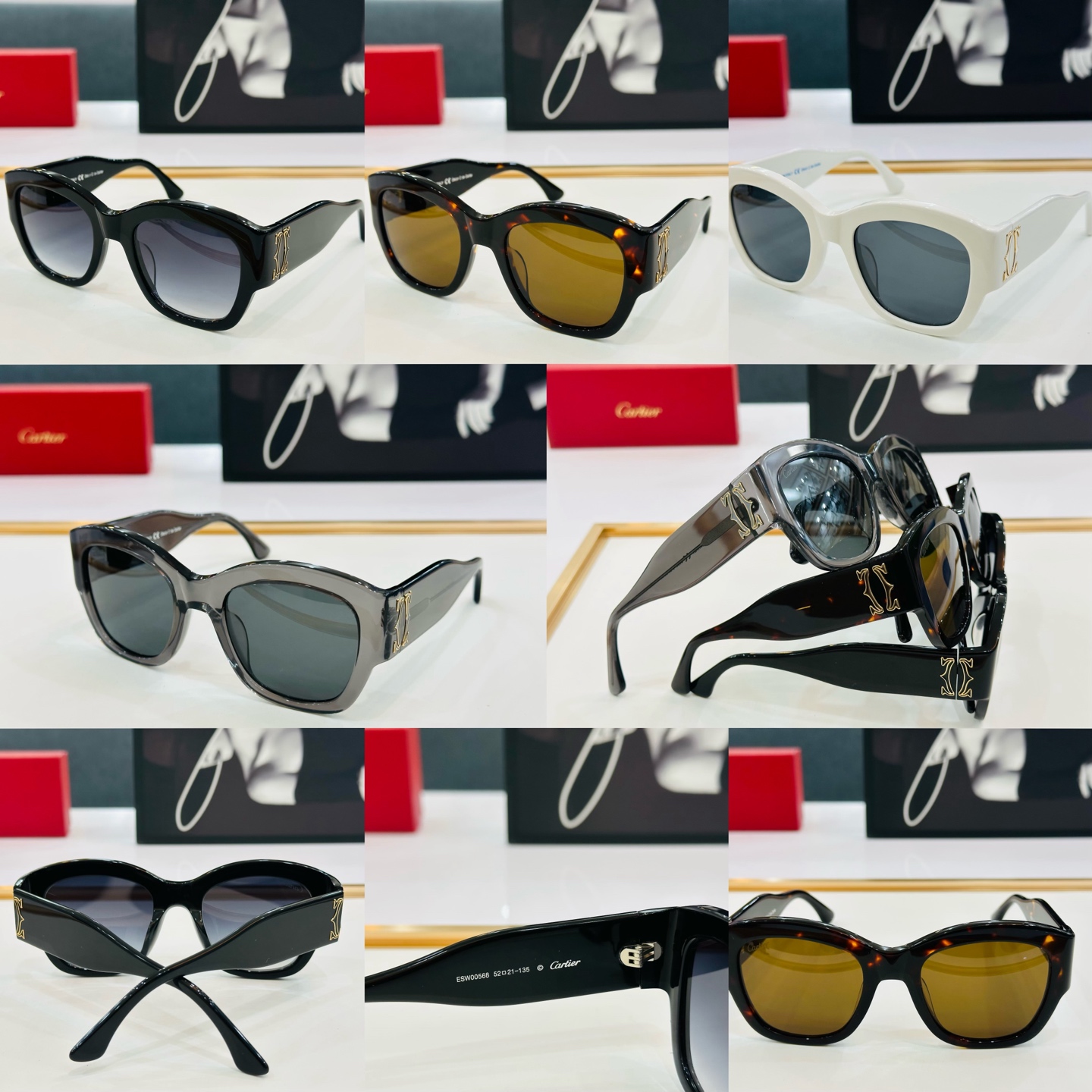 Cartier Sunglasses 4-Color