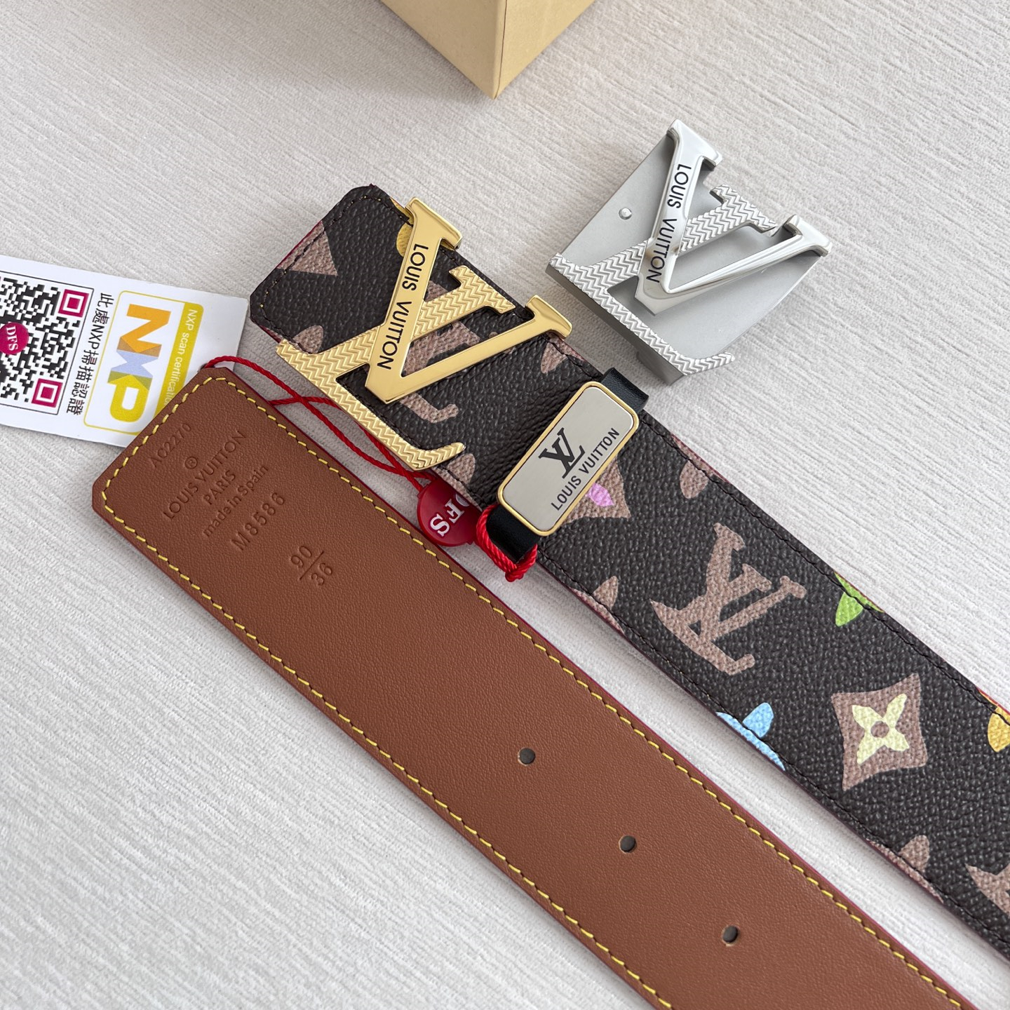 Louis Vuitton Men Belt Width 3.8cm