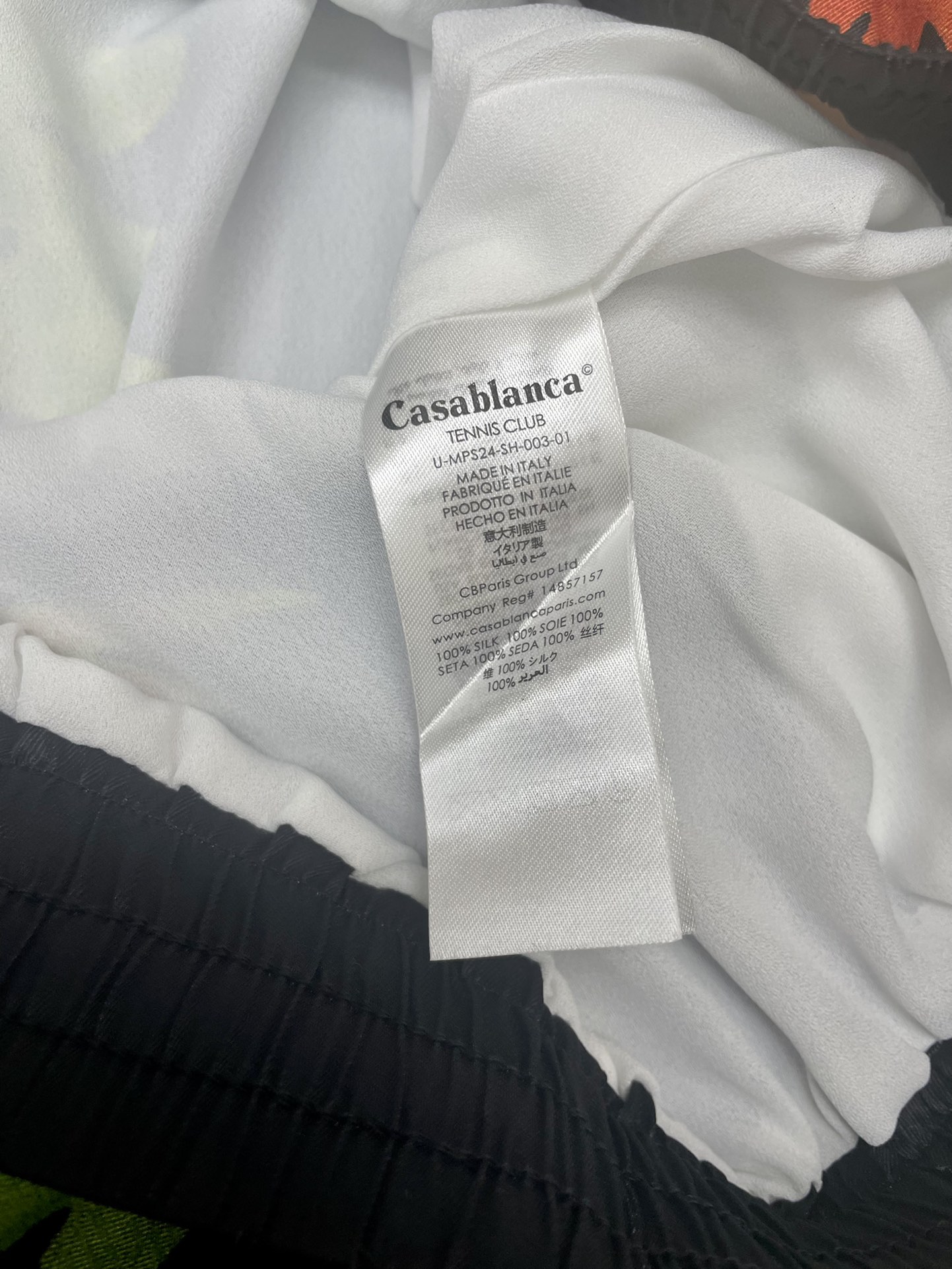 Casablanca Shorts Size S-XL