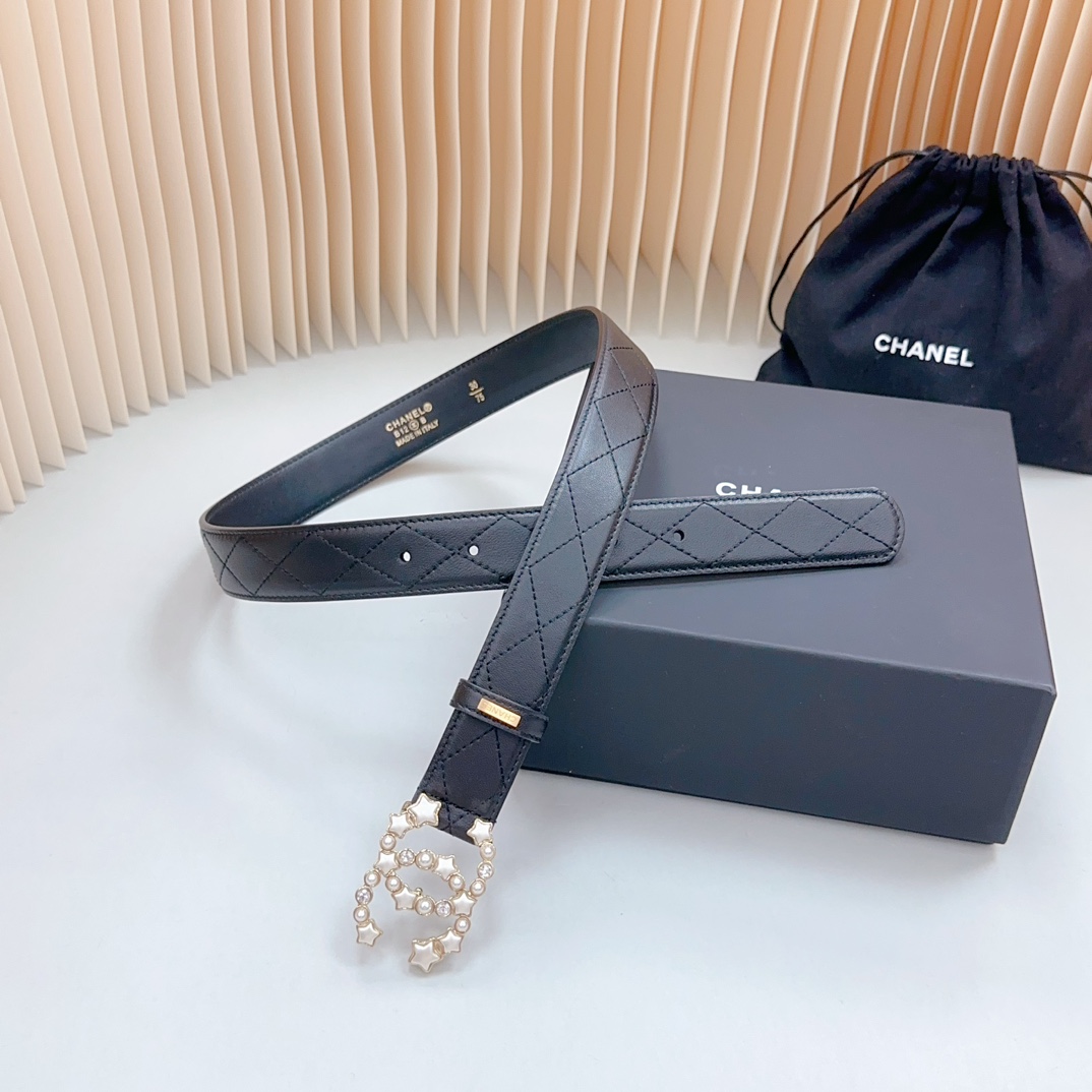 Chanel Women Belt Width 3cm