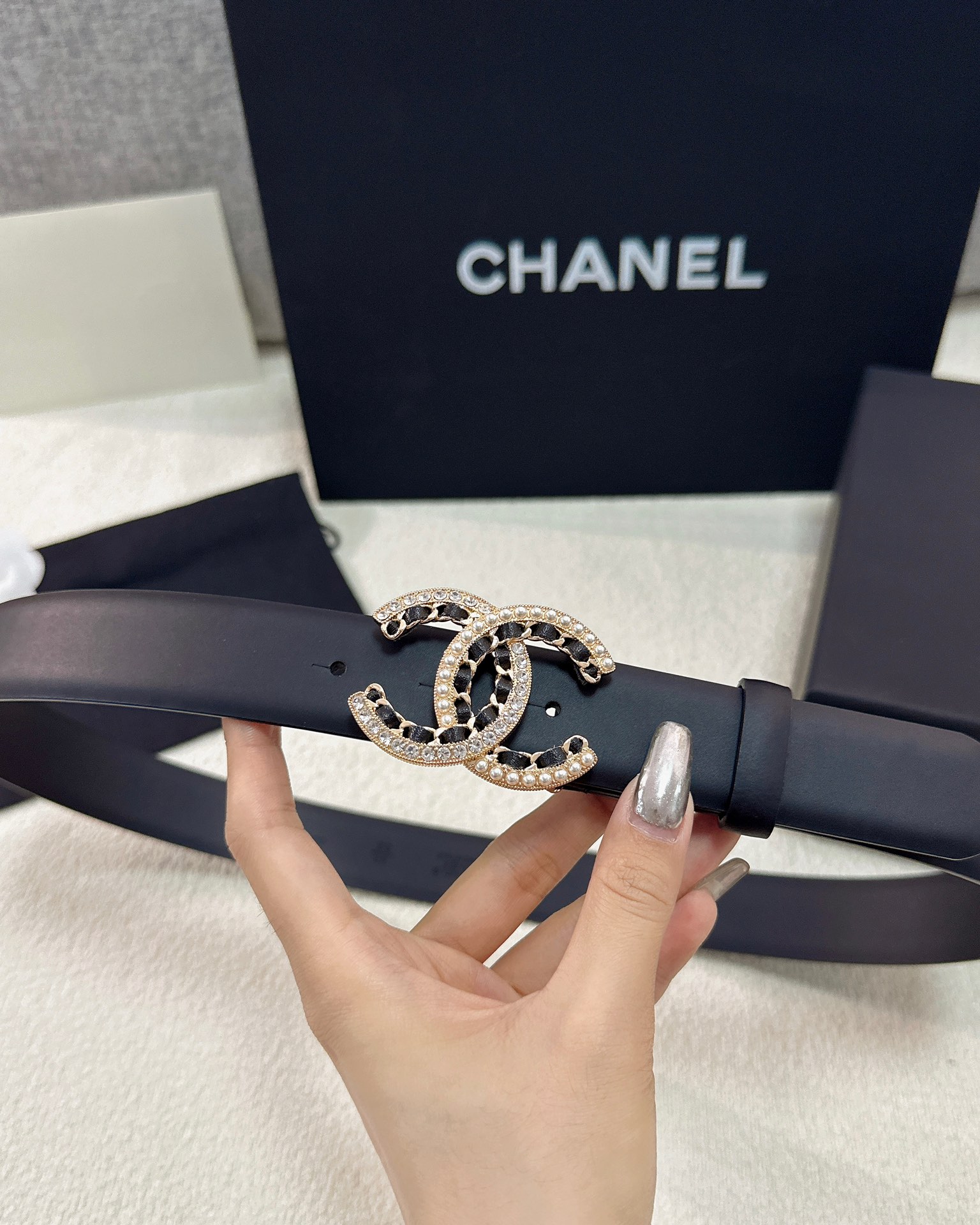 Chanel Women Belt Width 2.8cm