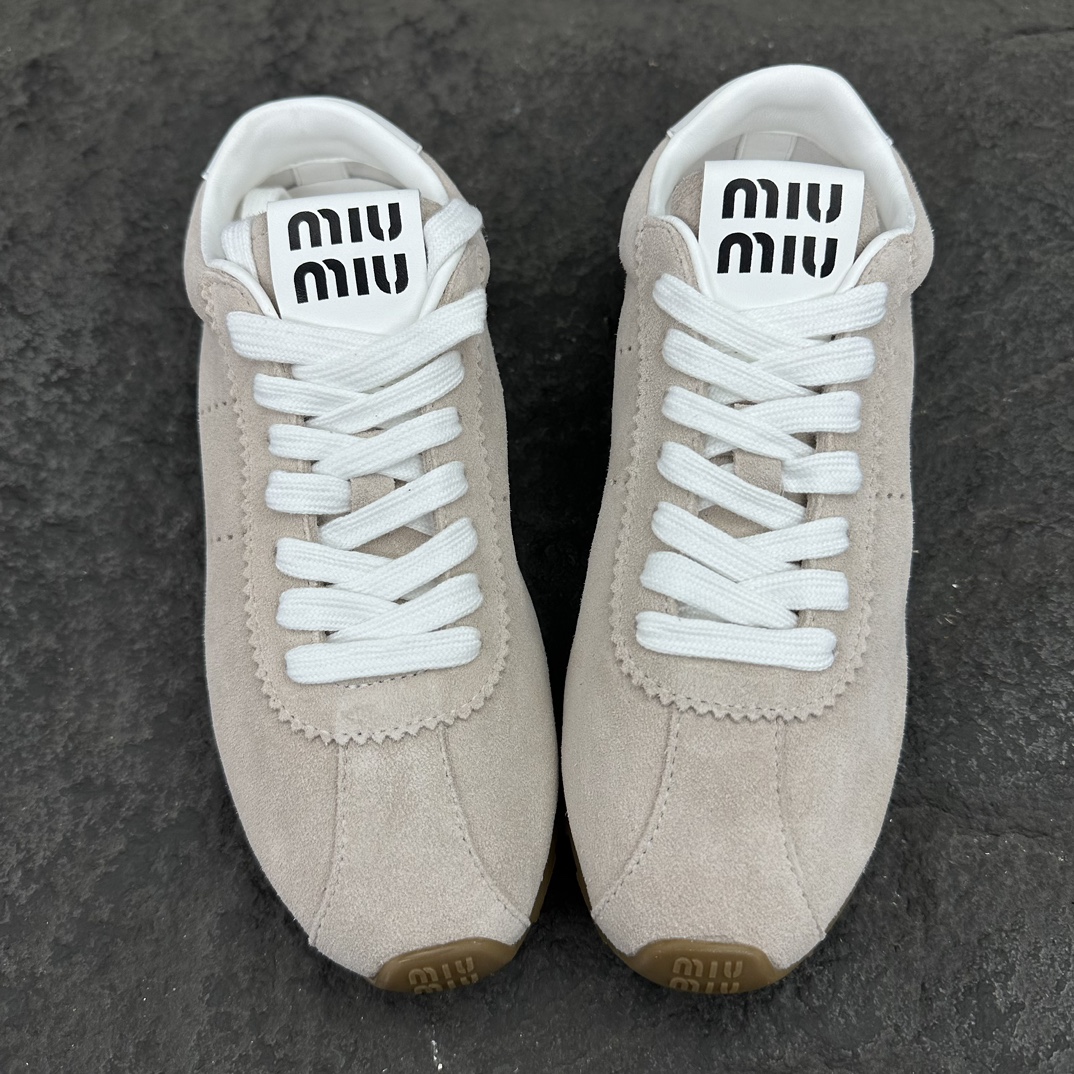 MiuMiu Plume Nappa Sneaker Size 35-40