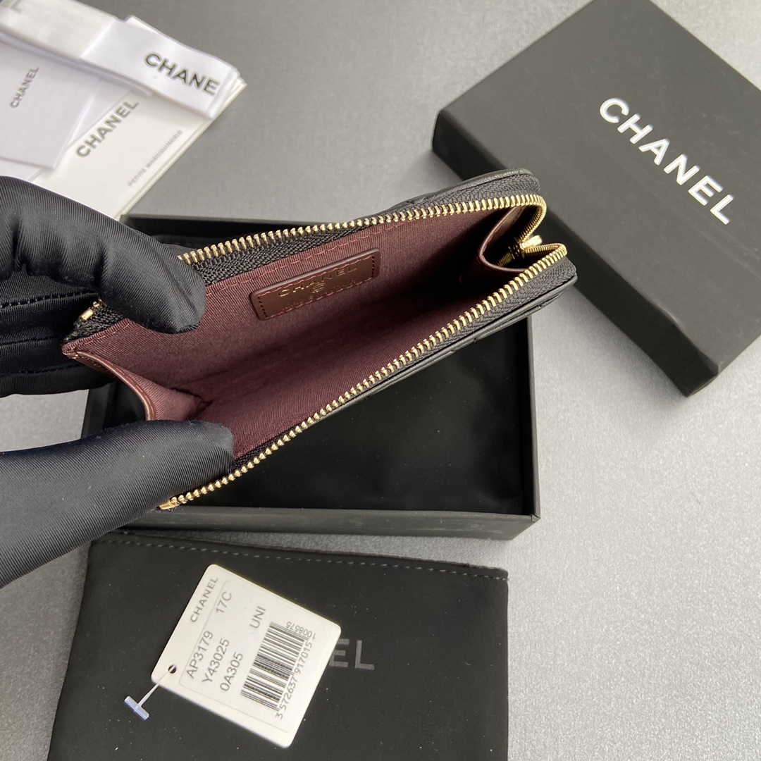 Chanel Card Holder Size 13*9*2cm
