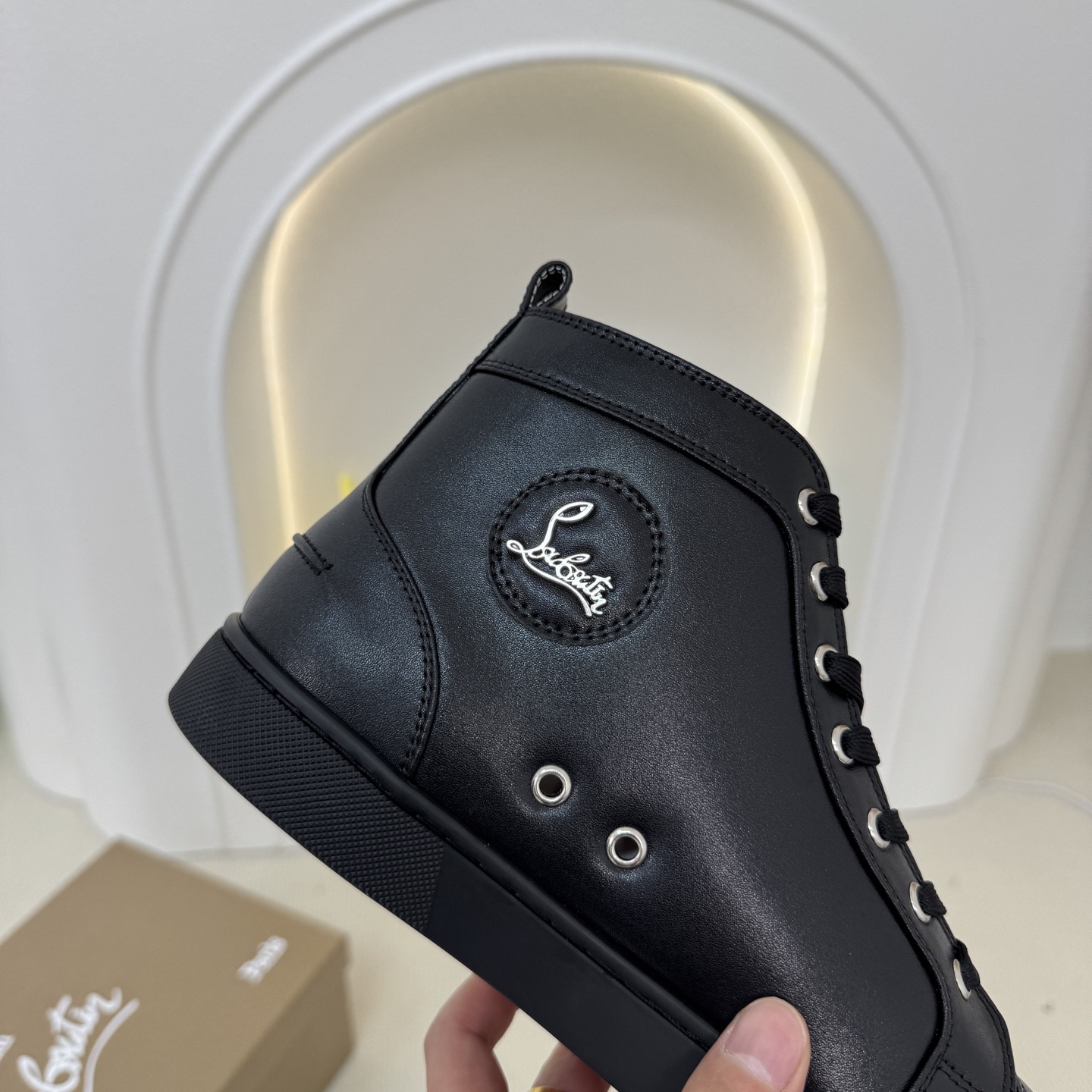 Christian Louboutin Louis High-Top Sneaker Size 36-46