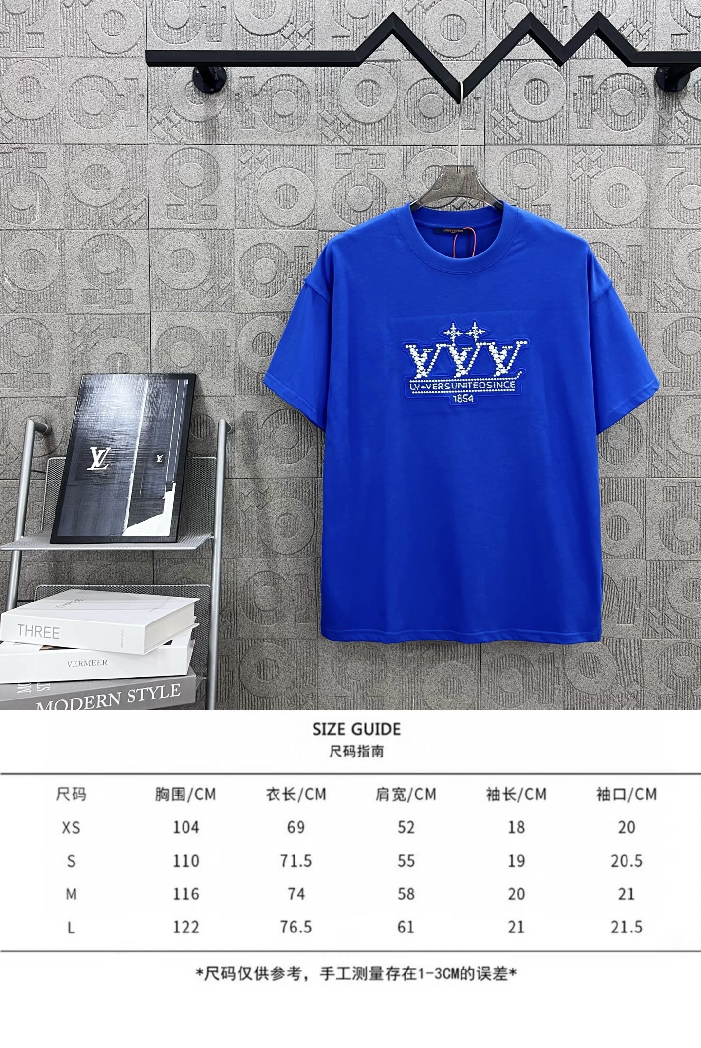 Louis Vuitton T Shirt  Embroider Logo Size XS-L