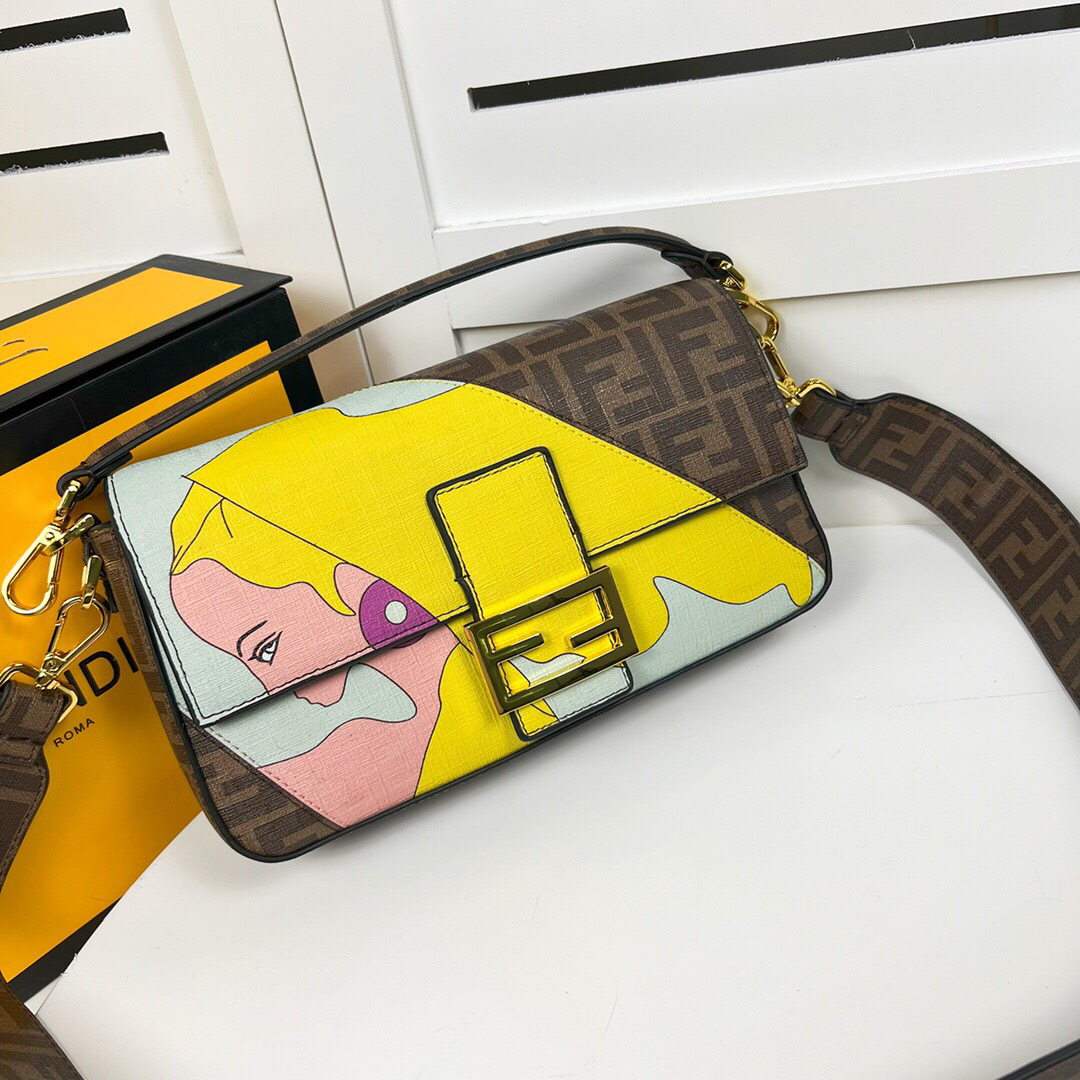 Fendi New Shoulder Bags 26*5*15cm