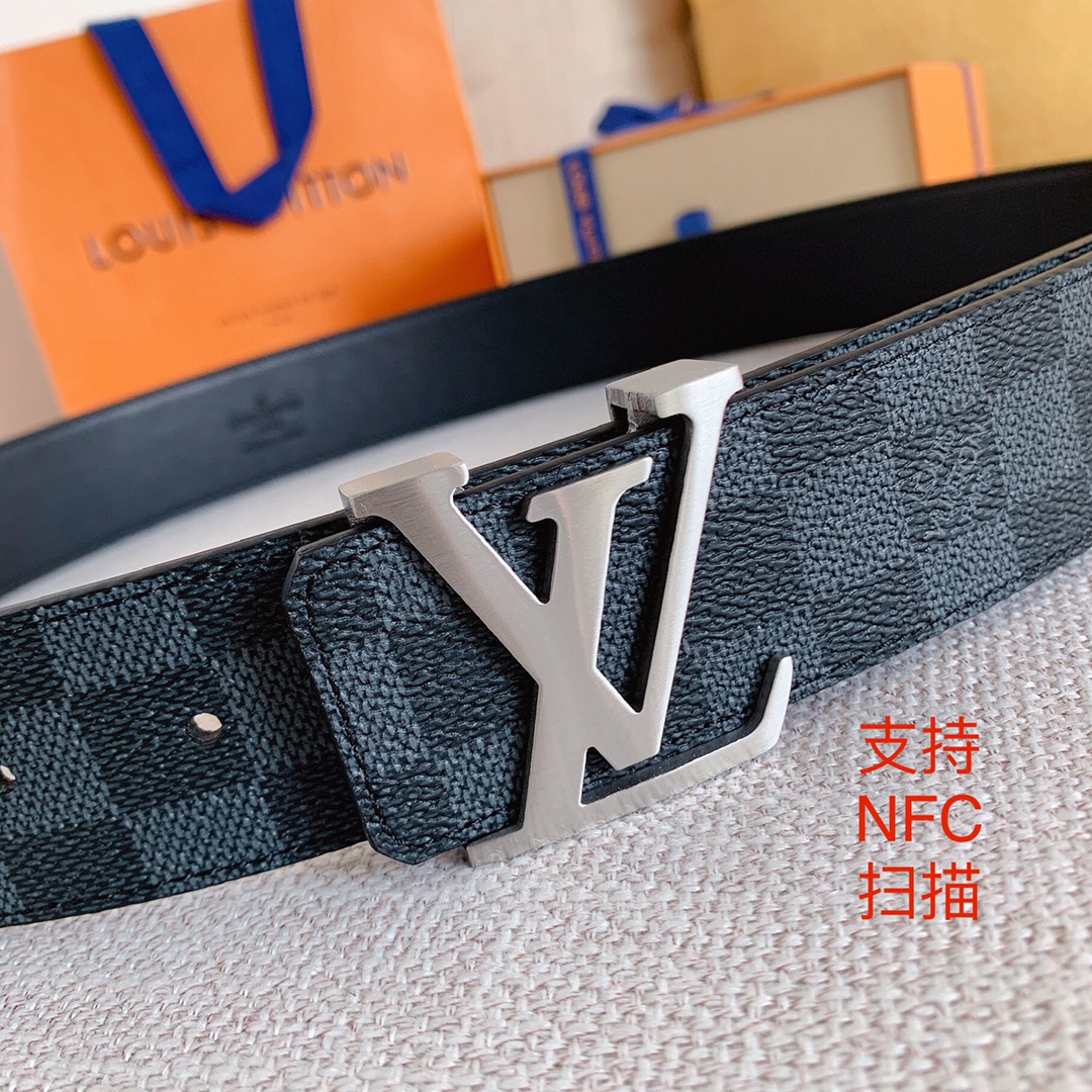 Louis Vuitton Men Belt Width 4cm