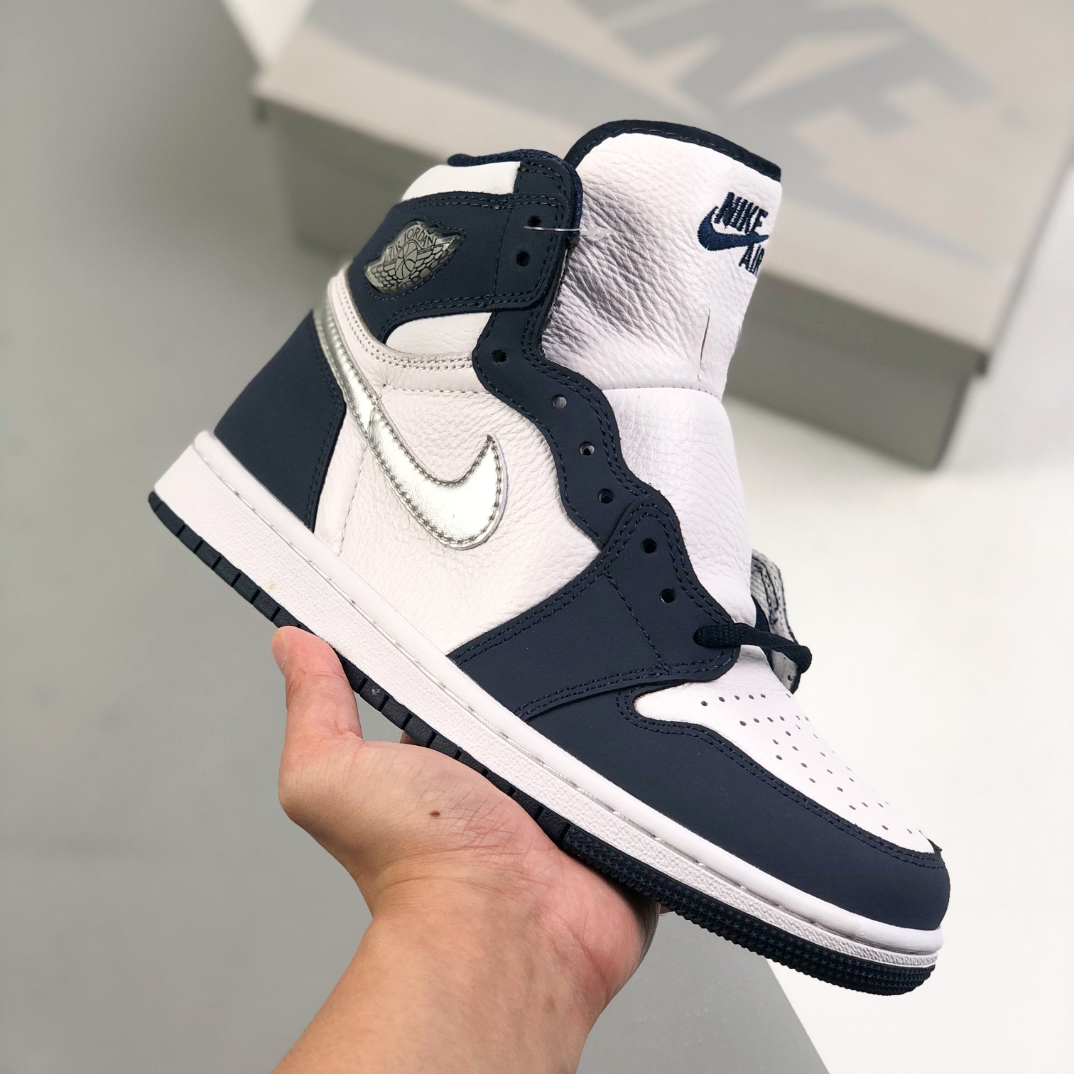Nike Air Jordan 1 High Top Sneakers Shoes Gr. 36-46