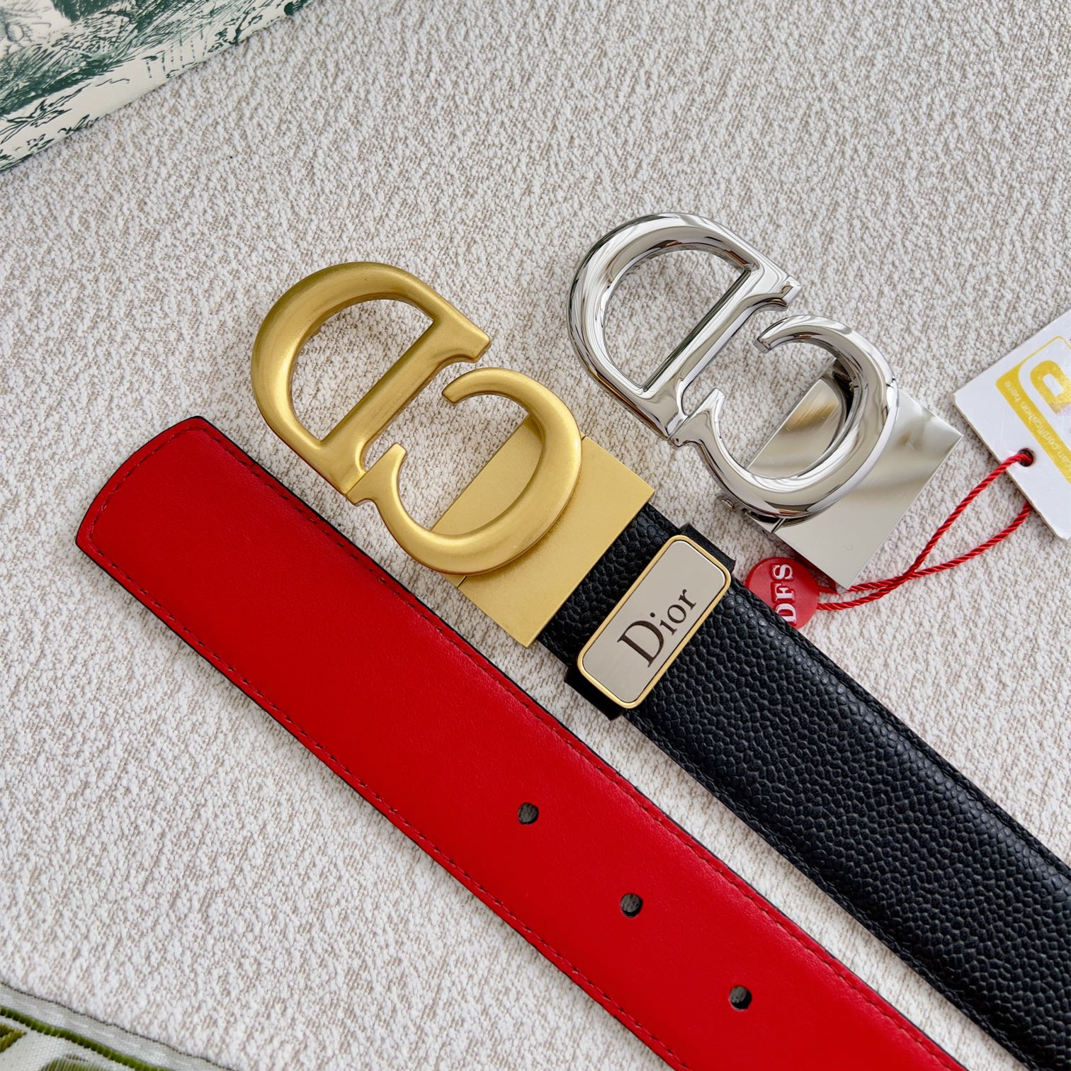 Dior Men Belt Width 3.5cm