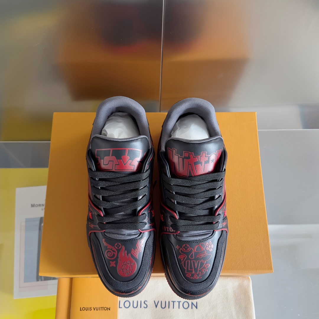 Louis Vuitton 2024New LV Trainer Sneaker Size 40-46
