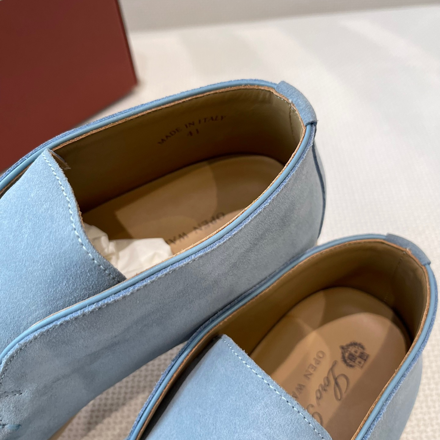 Loro Piana Unisex Loafers High Top Size 36-45