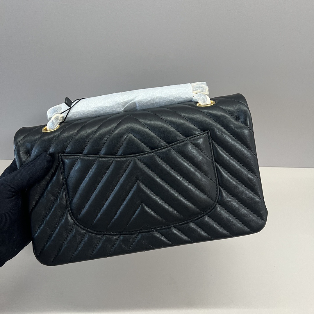 Chanel CF1112 Shoulder Bags Sheepskin 25cm