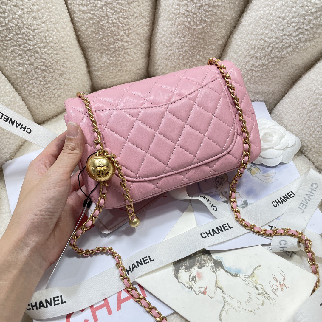 Chanel AS1787 Shoulder Bags Sheepskin 20cm