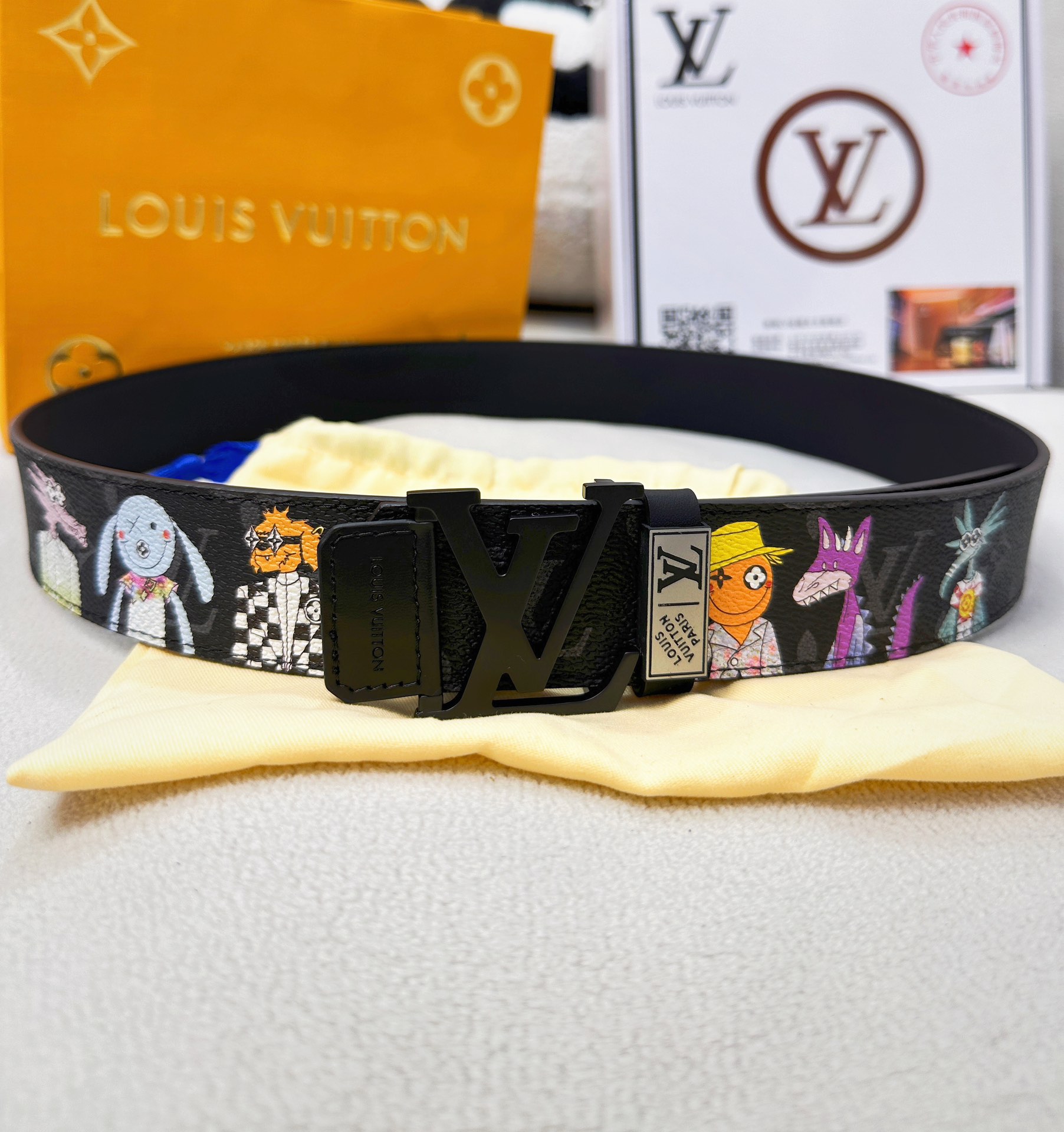 Louis Vuitton Men Belt Width 3.8cm