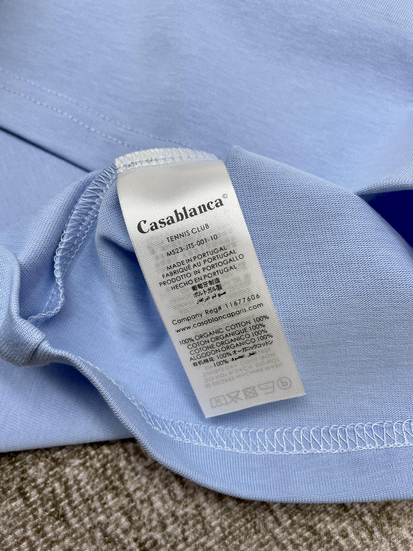 Casablanca T Shirt Size S-XL