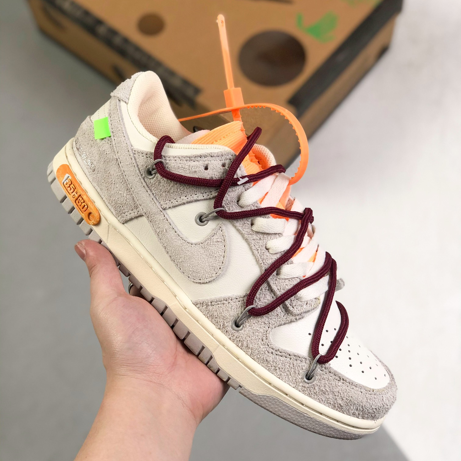 Nike Dunk Low x OFF White Top Sneakers  Gr. 36-45