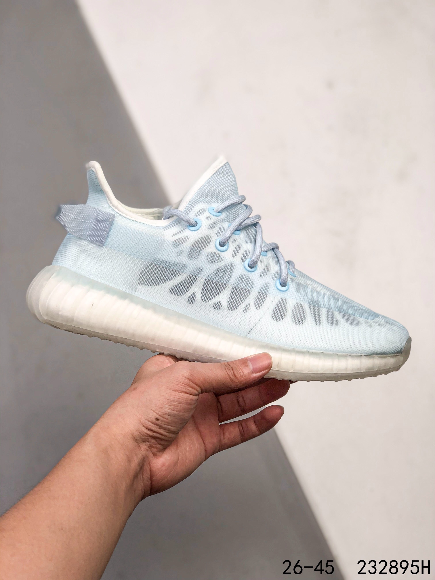 Yeezy 350 Boost 350 V2 Mono Lce Mens/Women Sneakers Shoes Blue 36 - 45
