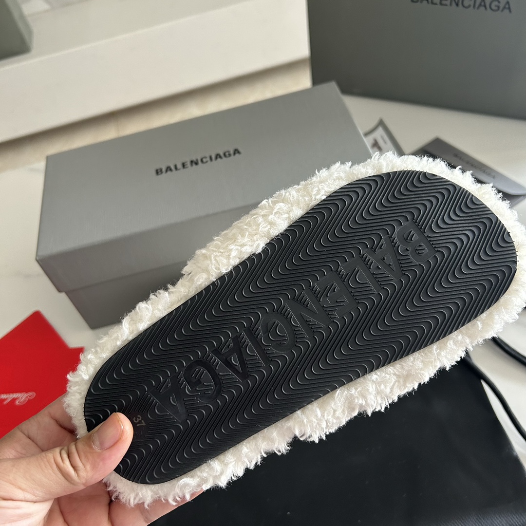 Balenciaga 23FW New Winter Slippers Size 35-41