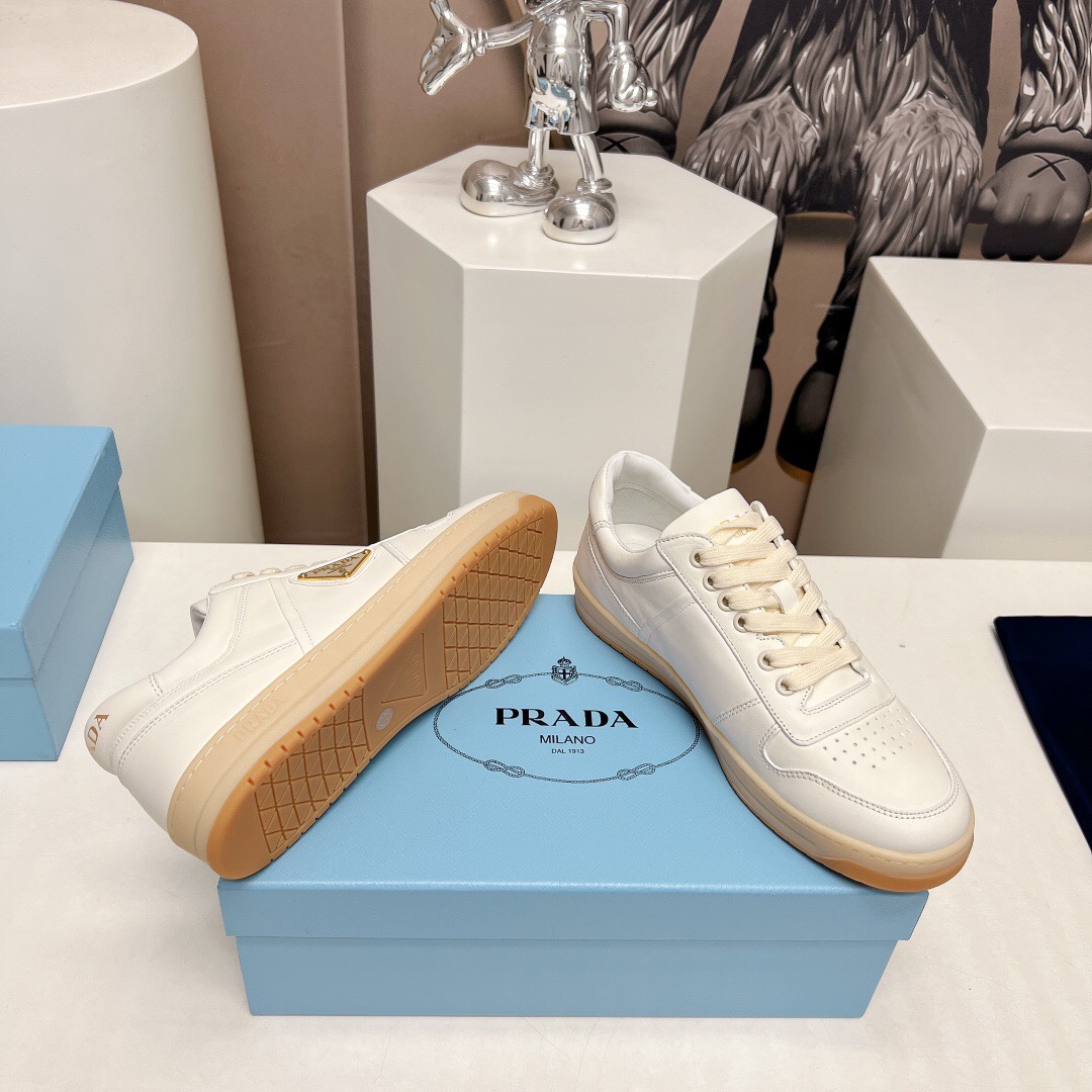 Prada Downtown Nappa Leather Sneakers Size 36-40