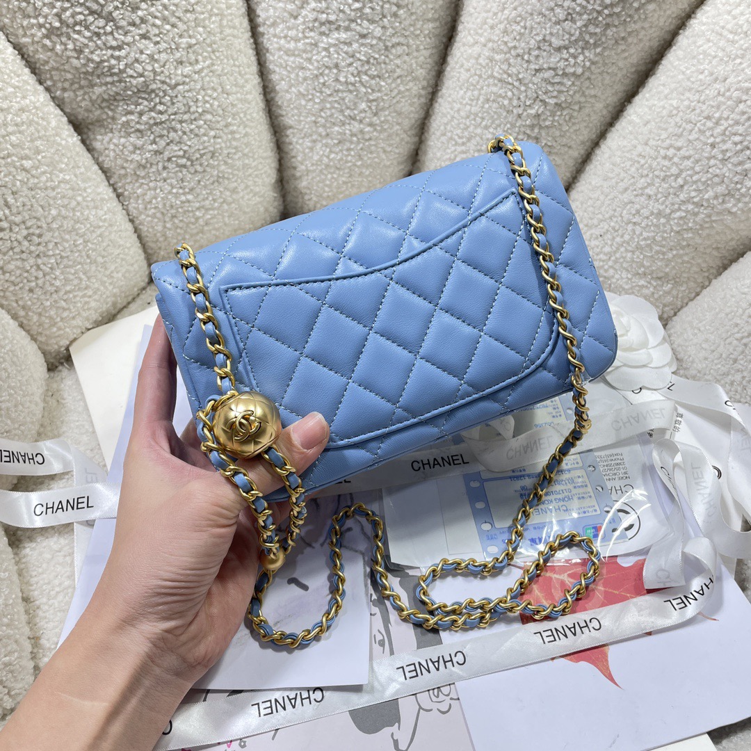 Chanel AS1787 Shoulder Bags Sheepskin 20cm