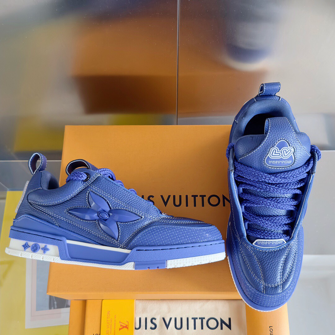 Louis Vuitton LV Skate Sneaker Size 40-46 4-Color