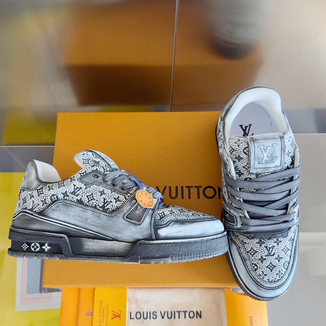 Louis Vuitton 2024ss Trainer Sneaker Size 36-46