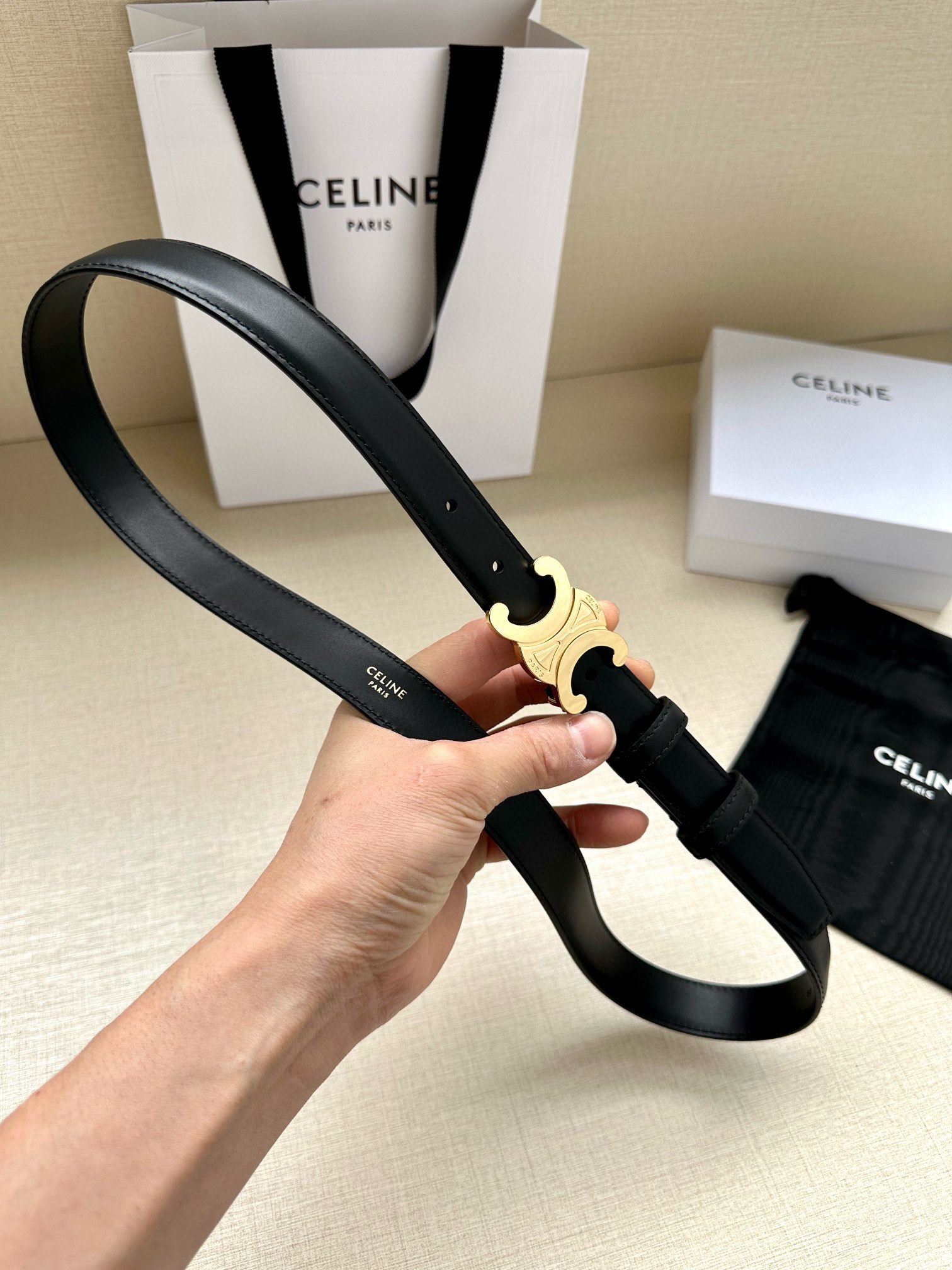 Celine Women Belt Width 2.5cm