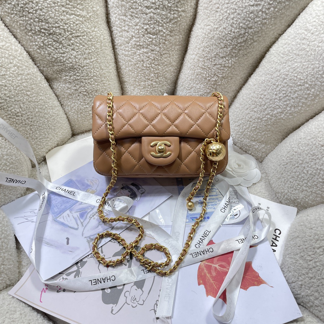 Chanel AS1787 Shoulder Bags Sheepskin 20cm