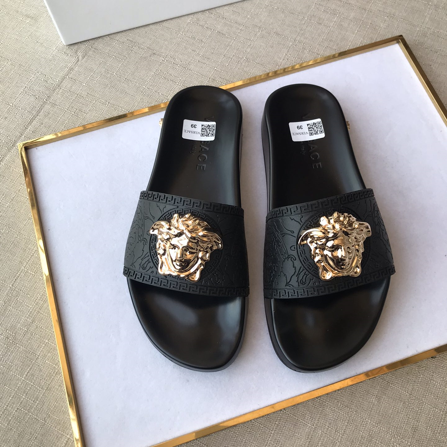 Versace Mens Women Sandals Gr. 36-46