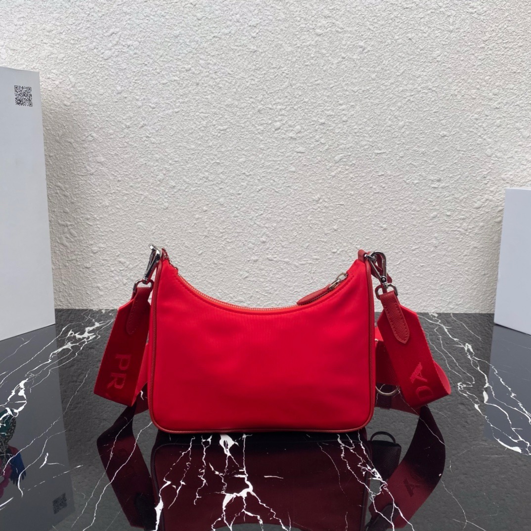 Prada 1BH204 Redition 2005 Women Bags Canvas 22*12*6cm