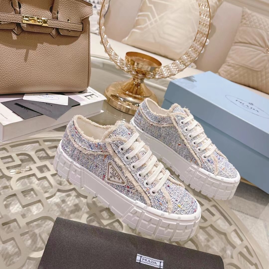 Prada Gabardine Sneaker Size 35-40   4-Color