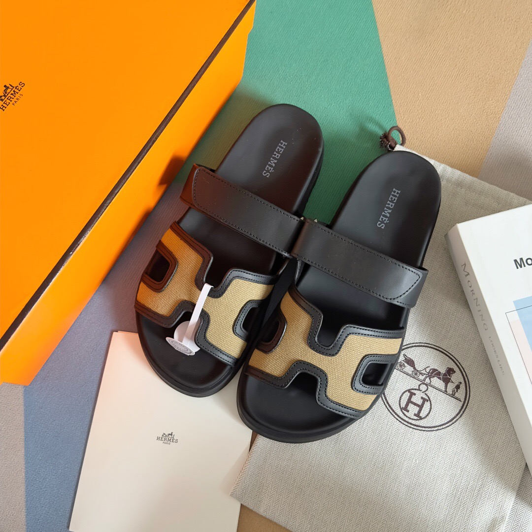 Hermes chypre Slippers Size 36-45