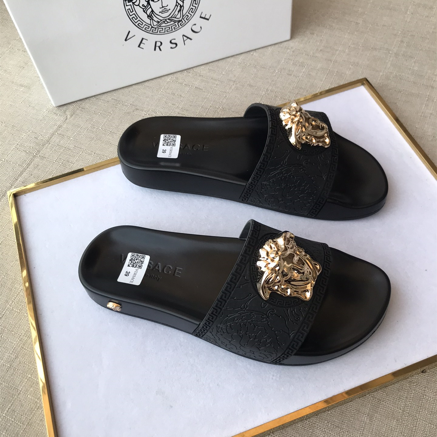 Versace Mens Women Sandals Gr. 36-46