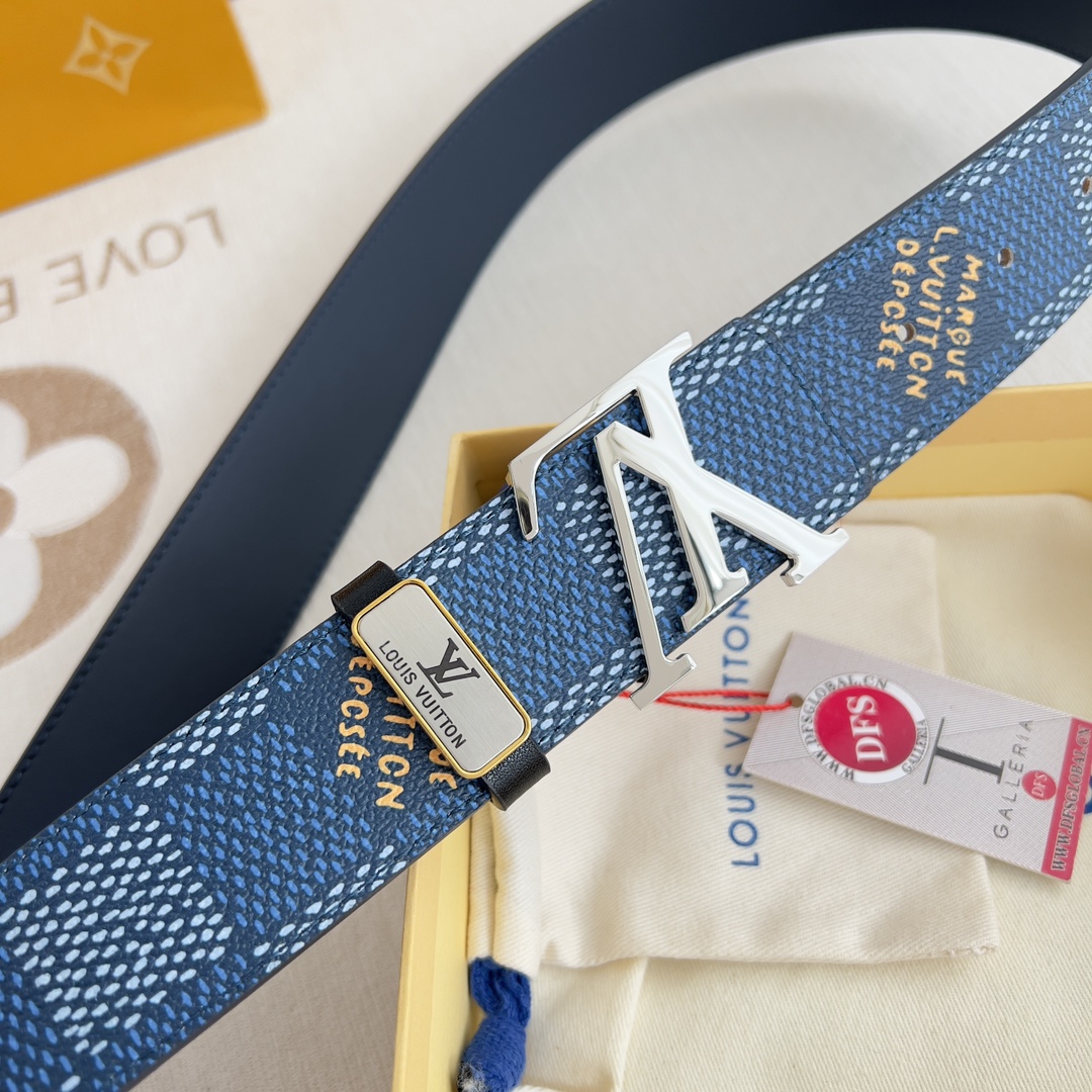 Louis Vuitton Men Belt Width 3.8cm