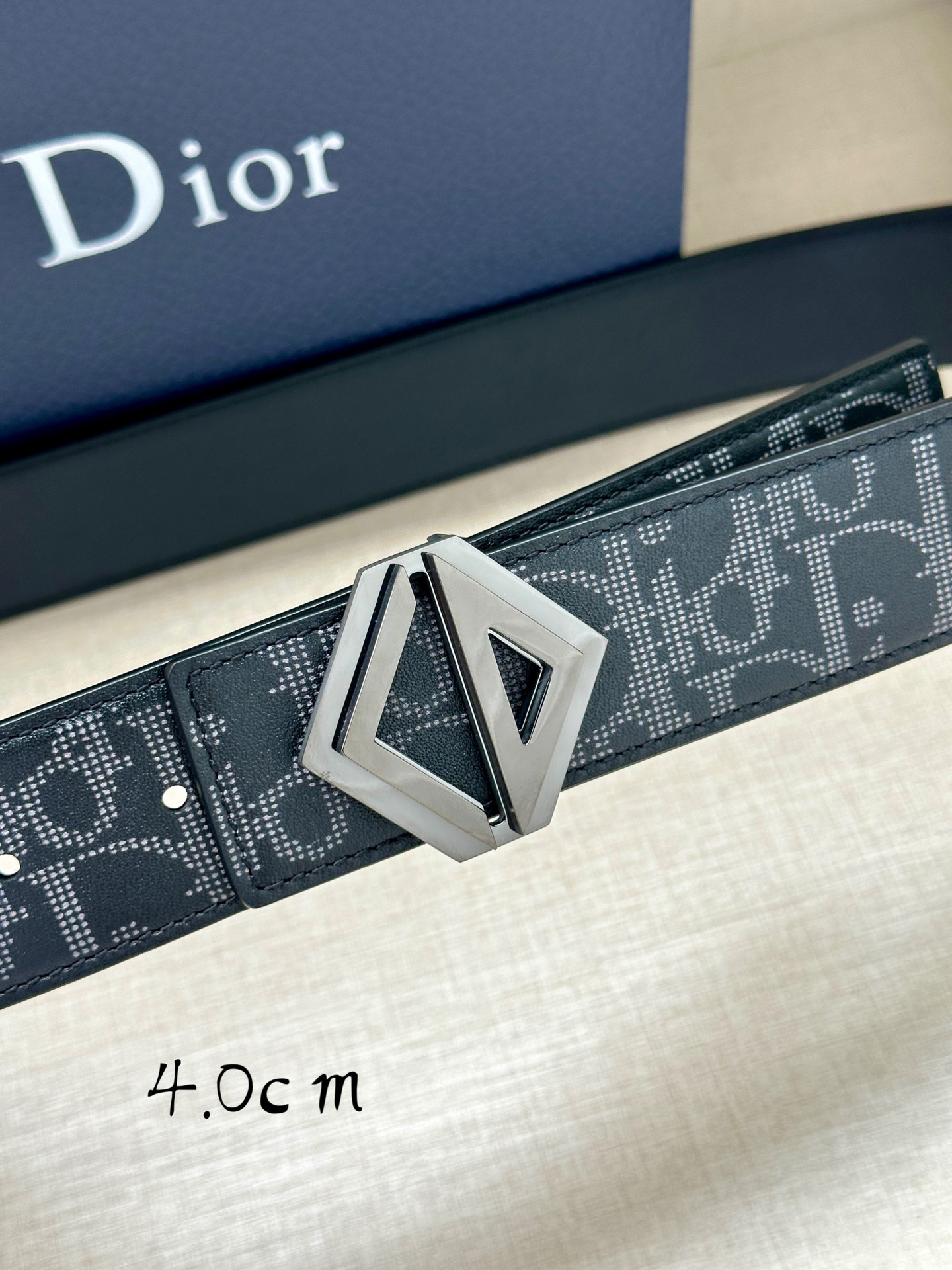 Dior Men Belt Width 4cm