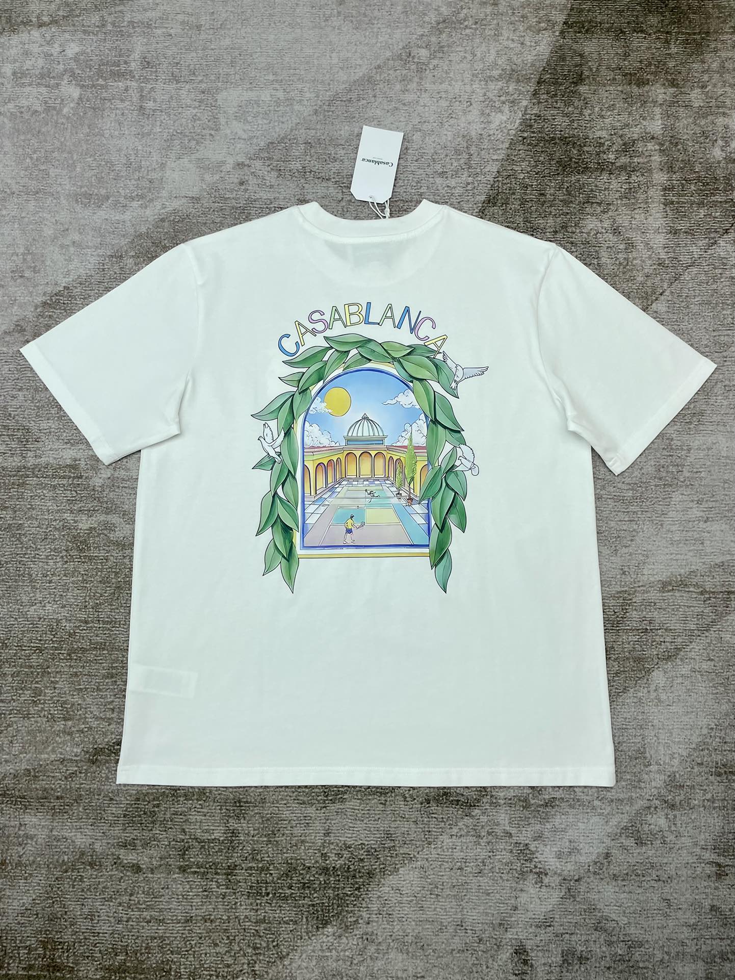 Casablanca T Shirt Size S-XL