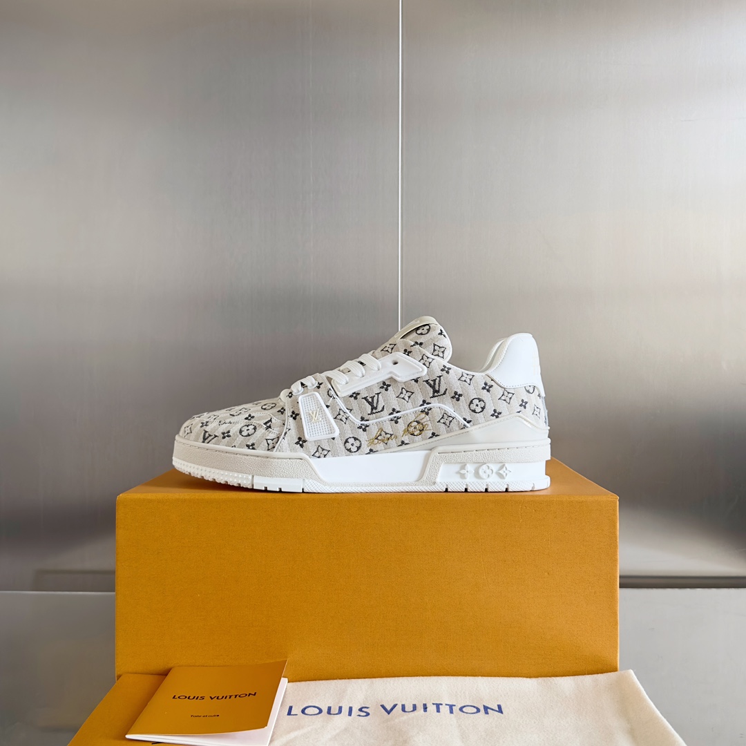 Louis Vuitton 2024New LV Trainer Sneaker Size 36-46