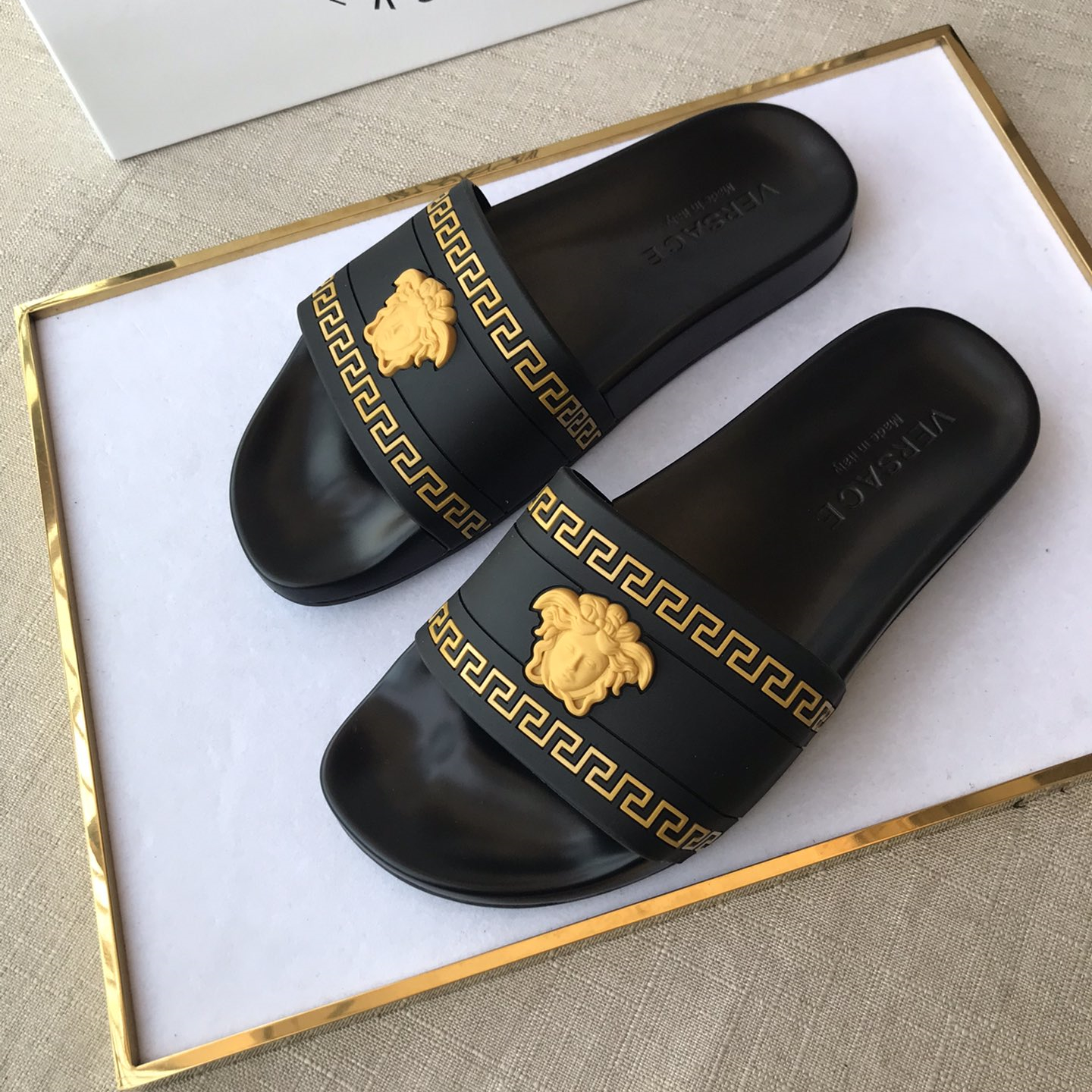 Versace Mens Women Sandals Gr. 36-46