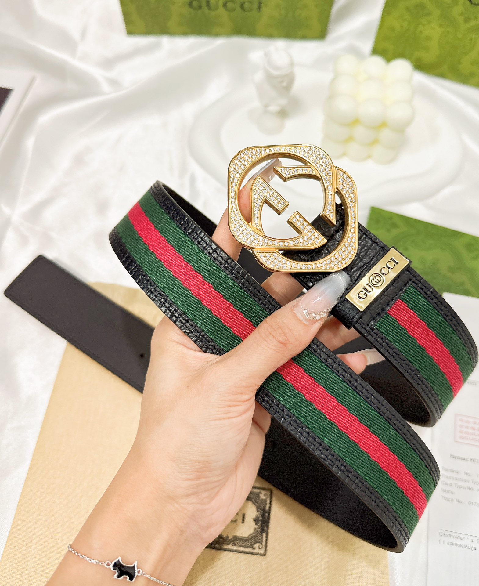 Gucci Men Belt Width 3.8cm