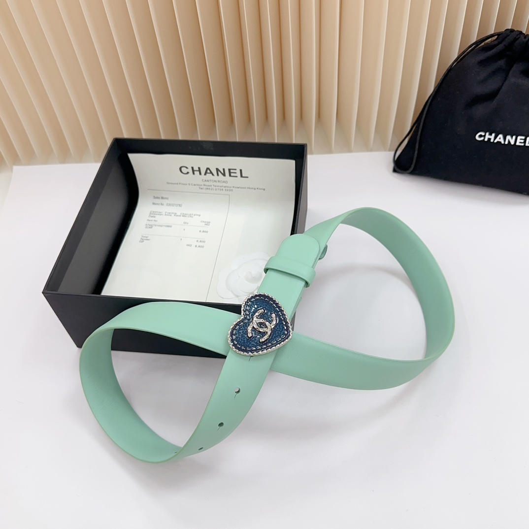 Chanel Women Belt Width 3cm
