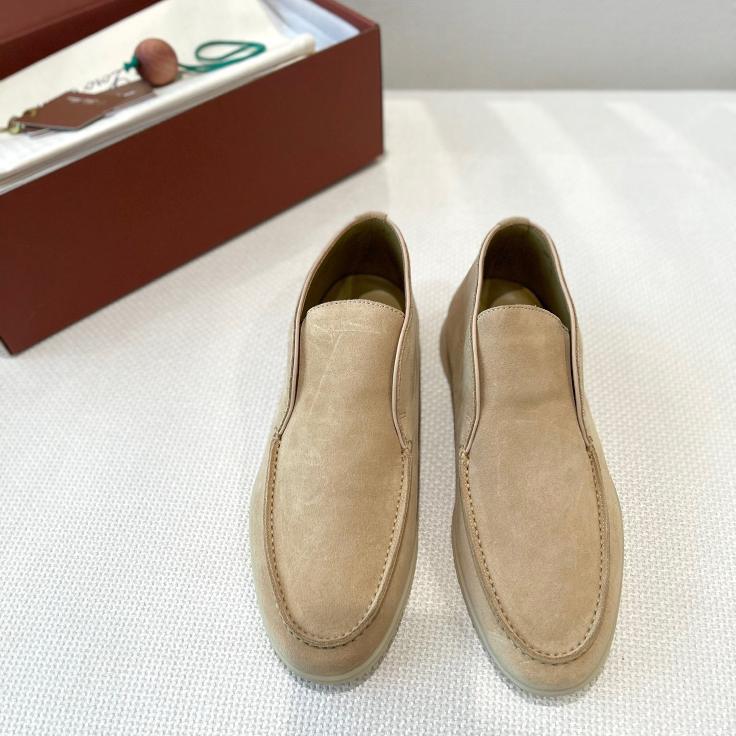 Loro Piana Unisex Loafers High Top Size 36-45