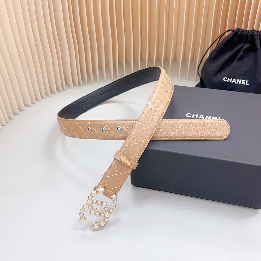 Chanel Women Belt Width 3cm